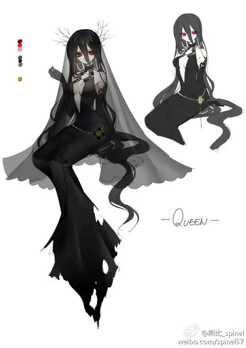 魔女卡提人设微博@斯比_spinel