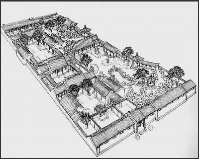 四合院的几种基本形式(图)五进