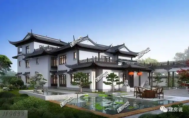 30款中式四合院效果图外观图片大全可私人定制图纸