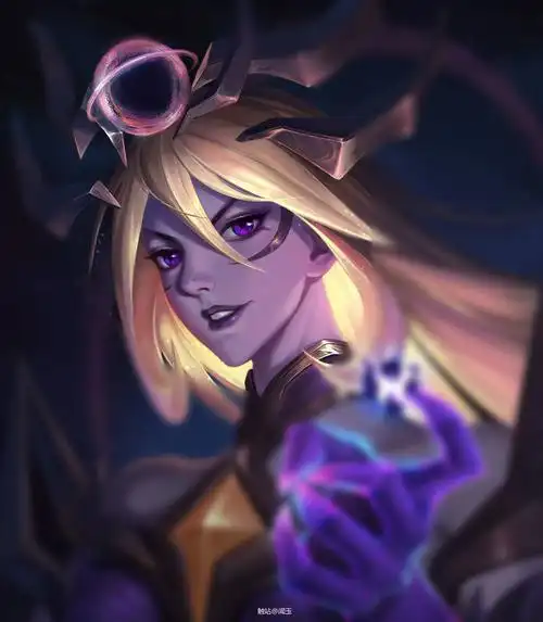 暗星女王-拉克丝插画图片壁纸