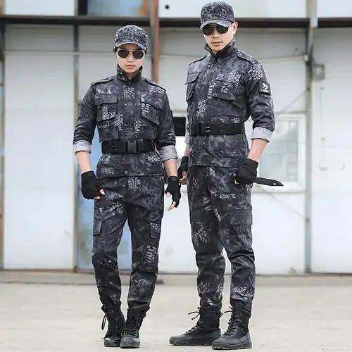 迷彩服套装男女特种兵正品纯棉军装军训野战作训作训外套