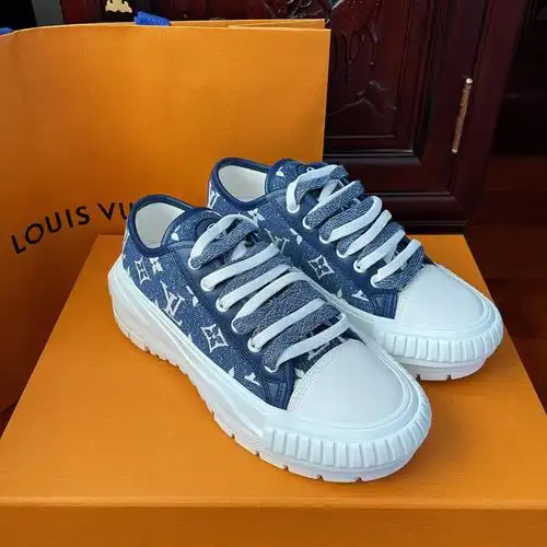 lv2022squad牛仔帆布鞋