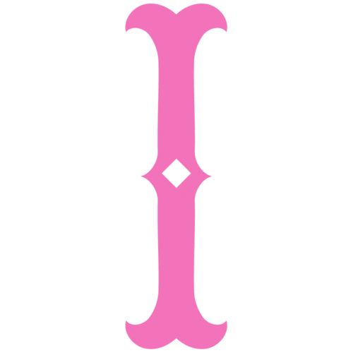 创意彩色字母i【高清艺术字体png素材】-90设计