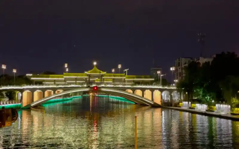 夜游扬州古运河