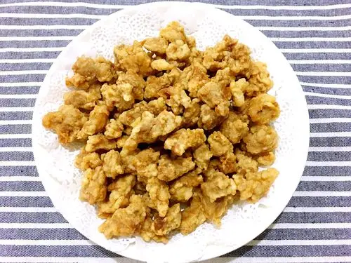 干炸肉段,也是从爸爸妈妈那里传承下来的