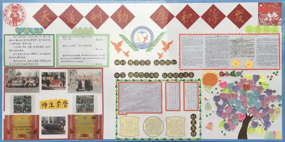 班级展板——方寸间的别样风采