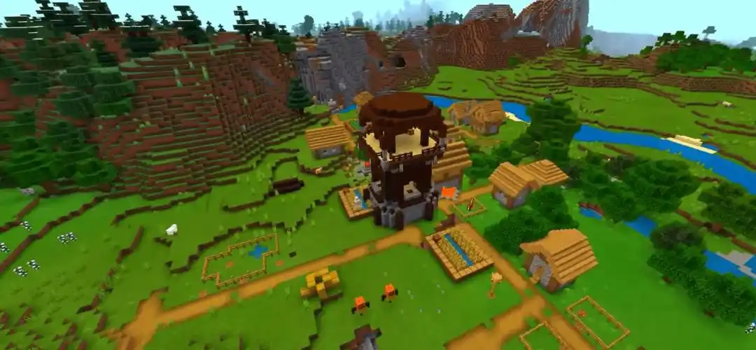 迷你世界豪华村庄种子,2022迷你世界最新豪华村庄种子分享-小九游戏网