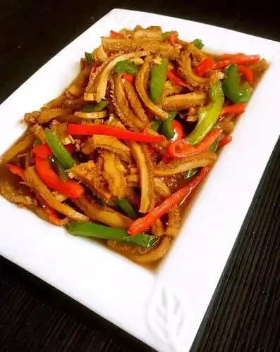 双椒炒牛肚丝,好吃到勾魂