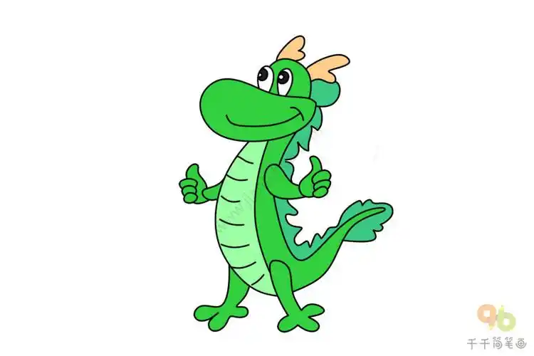 十二生肖龙简笔画图片大全