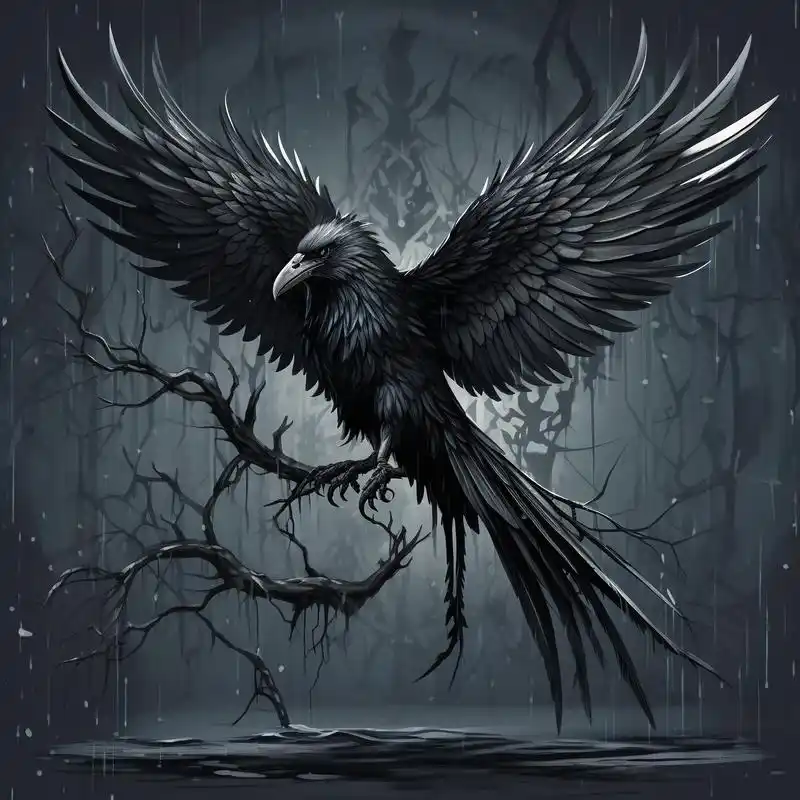 乌鸦头像来喽07暗黑系列谁不爱