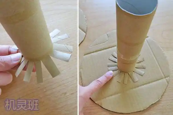 环保手工怎么用废旧材料制作套圈玩具步骤图解