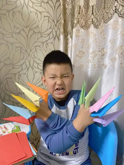 金刚狼爪折纸