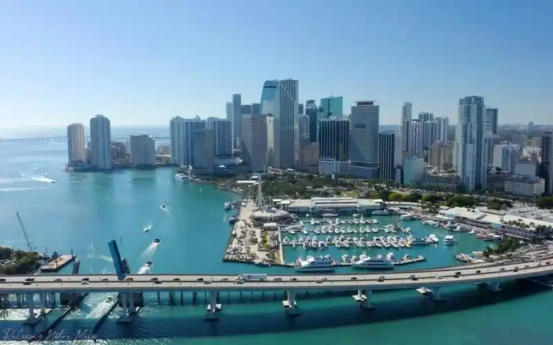 美丽的"佛罗里达州"风景 平静的轻音乐