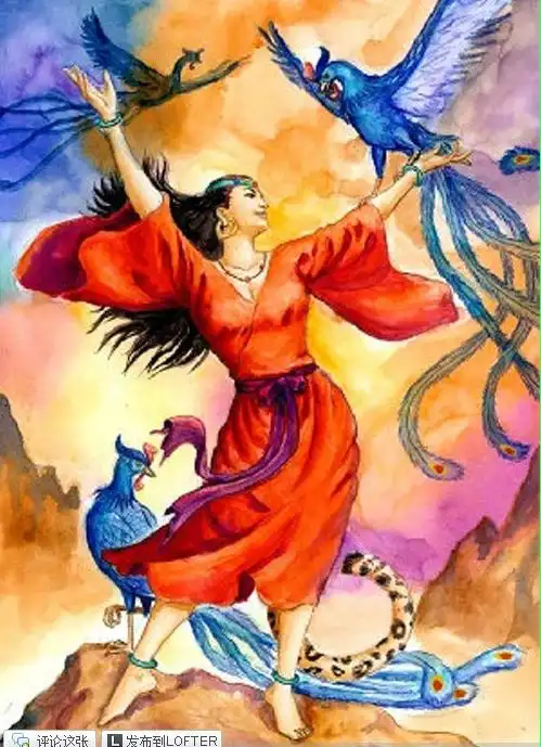 在道教神仙体系中,西王母是天上所有女仙及天地间一切阴气的主宰.