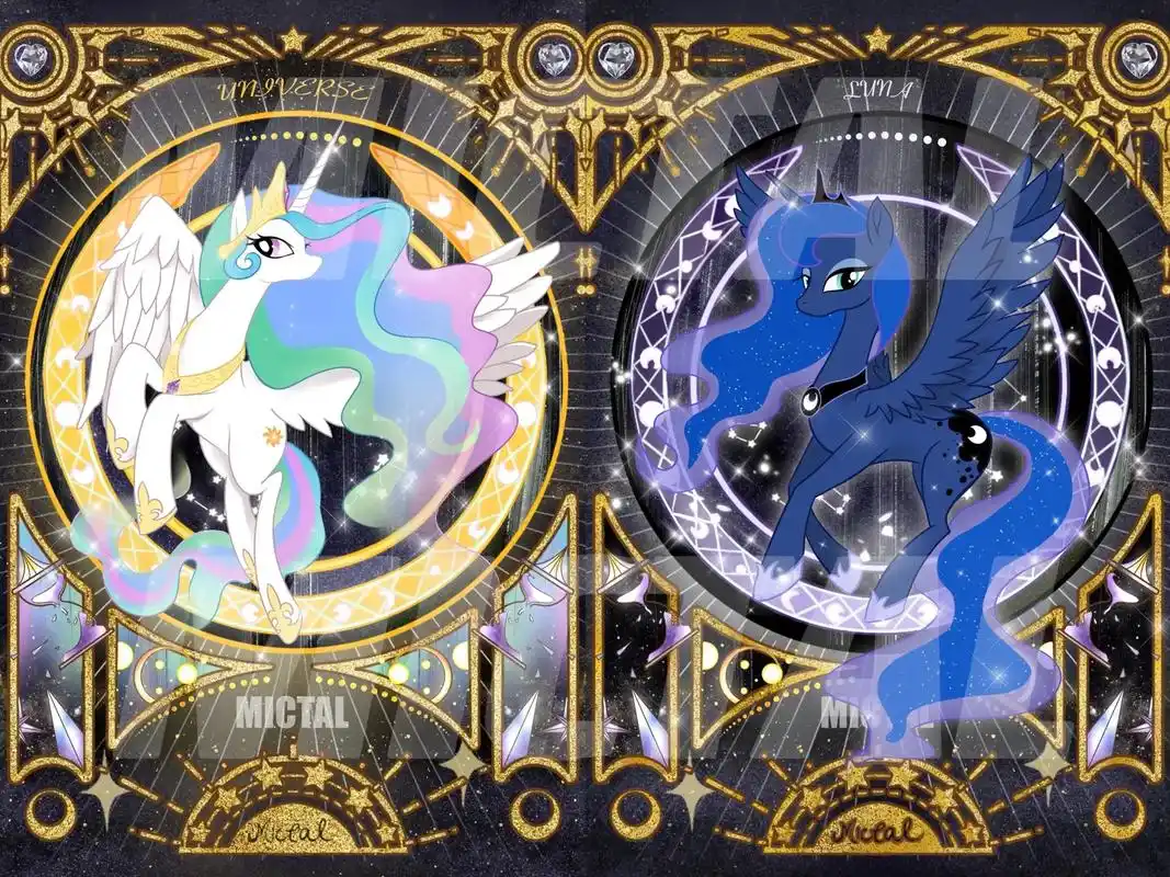 所以生命它苦涩如歌.#小马宝莉 #画画 #板绘 #宇宙公主  - 抖音