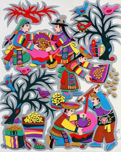 正文  青海省西宁市湟中县优秀作品   湟中民间绘画发展历史较为悠久