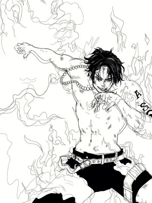 心里有点不舍得,026992#艾斯  #海贼王艾斯