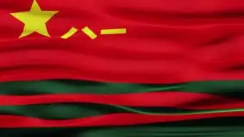 武警旗视频素材