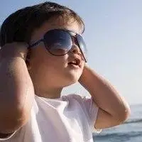 萌娃戴墨镜情侣头像_微信头像图片大全