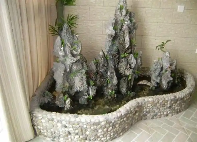 家中风水如何旺财假山因地制宜