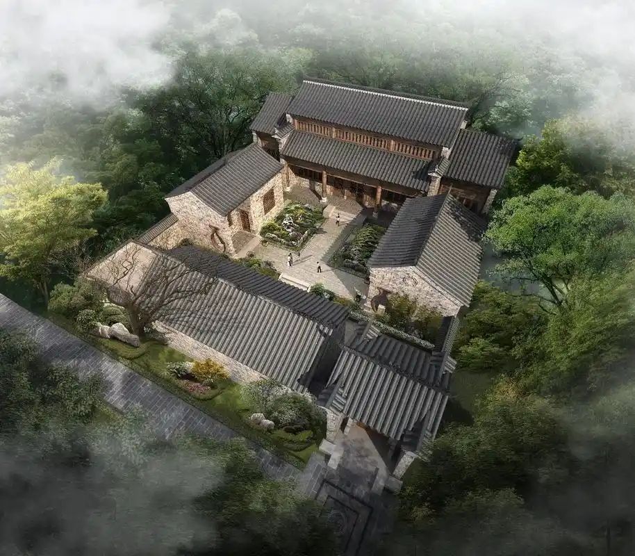 江其峰工作室原创作品 四合院,是中国古老,传统的文化象征,可 - 抖音