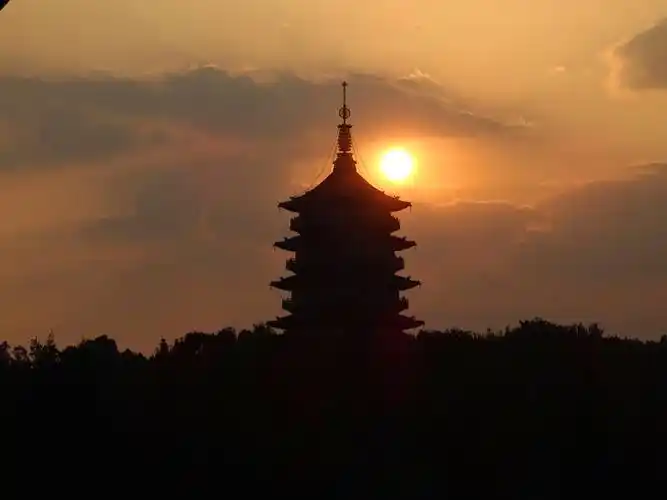 杭州西湖十景之-雷峰夕照/中国杭州2016年g20峰会体验馆拾萃