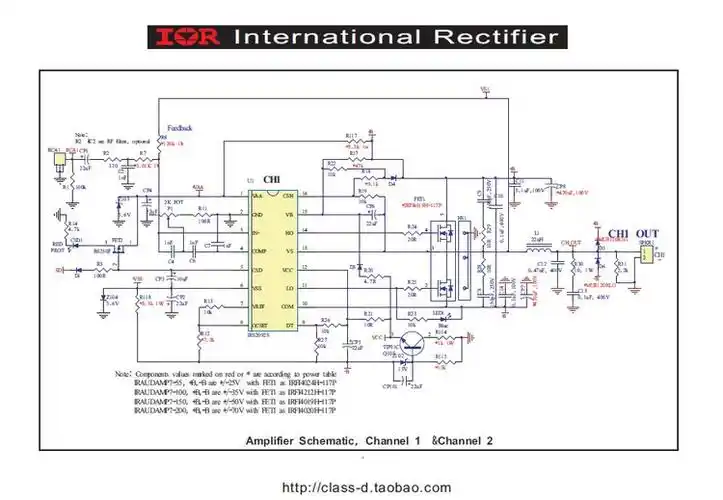 irs2092s使用注意问题(ciass d iraudamp7s) - class-d - d类功放的