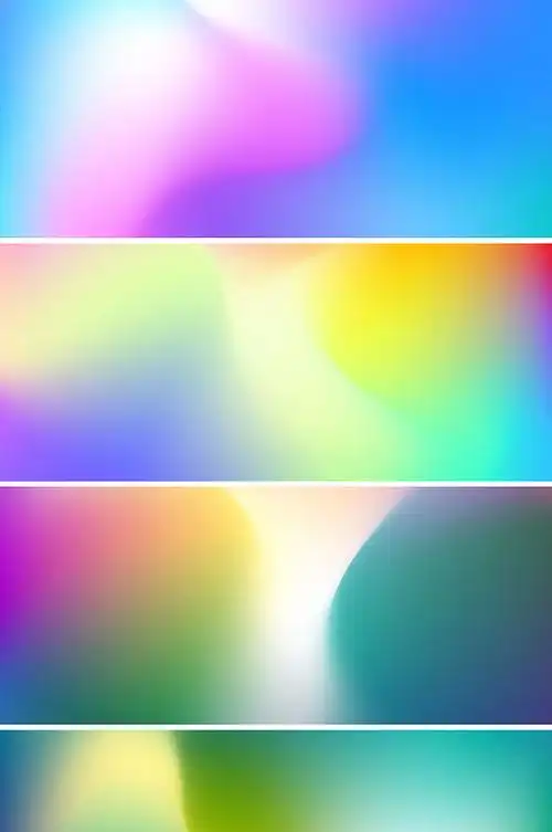 渐变炫彩背景图素材