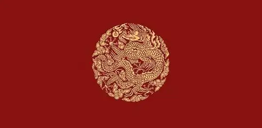 某同学设计的团龙国旗