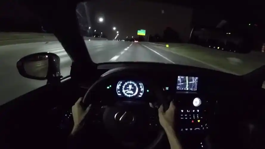 「第一视角」雷克萨斯lexus is350 f sport - 个人主视角试驾夜间