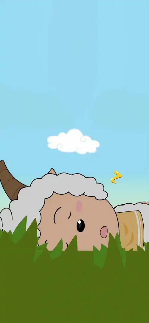 懒羊羊动漫壁纸好喜欢啦!