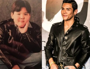 后来向佐意识到肥胖带来的危害过重,就开始让自己学习武术,瘦了下来