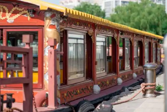 京城水系皇家御河游船599元起海淀紫竹院乘皇家游船游览紫竹院公园