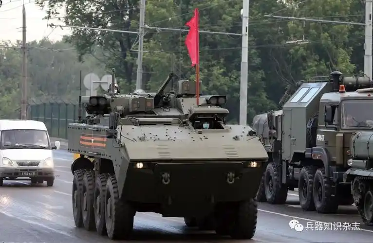 俄罗斯军事工业公司表示,将在2020年夏天启动"回旋镖"8×8装甲车的