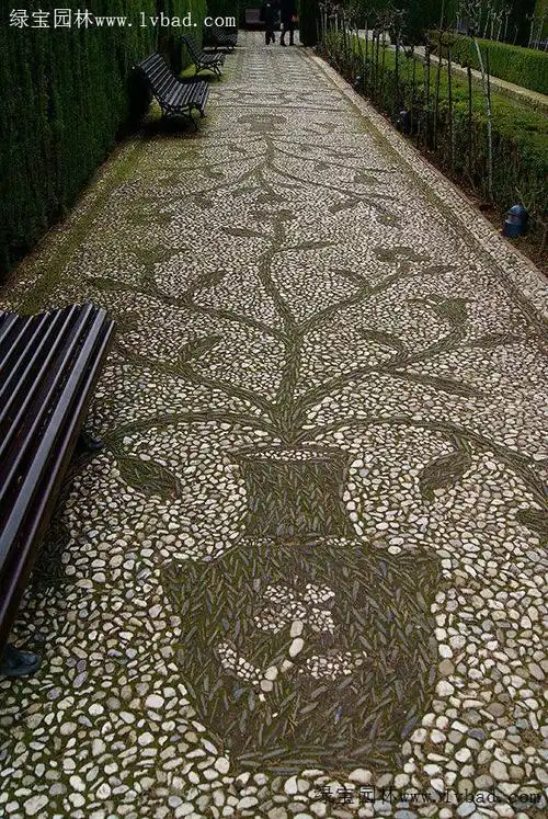 园林路面9种常用的铺装形式