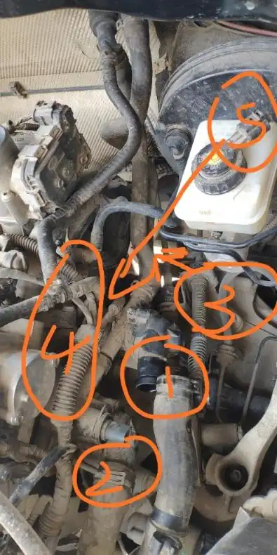 自己动手更换节温器总成