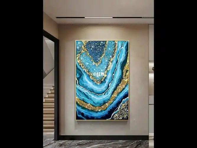 水晶画立体的美