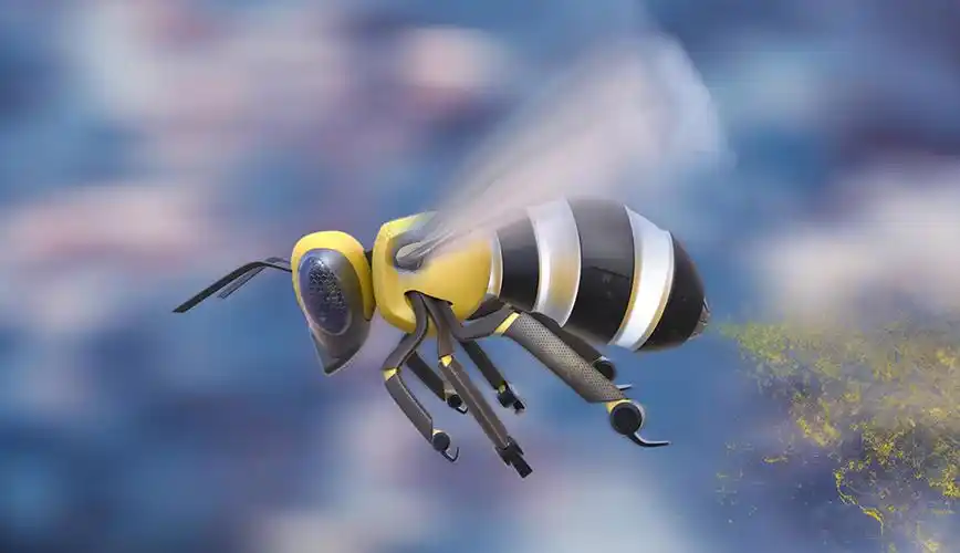 概念人工蜜蜂设计,从生物向仿生转变的游戏,重要性是非常现实
