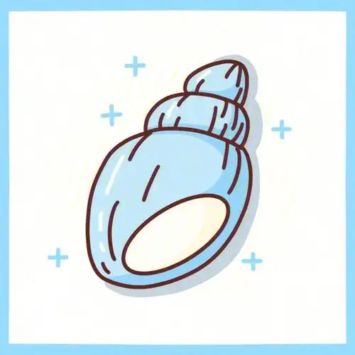 简笔画教程可爱的小海螺头像