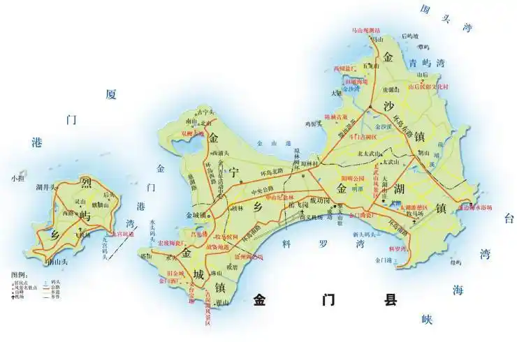 一水之隔望金门