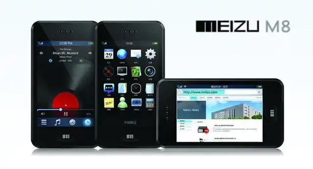 图为魅族第一款智能手机产品——魅族m8