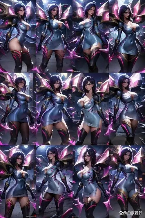 ai绘画英雄联盟(lol)——卡莎篇