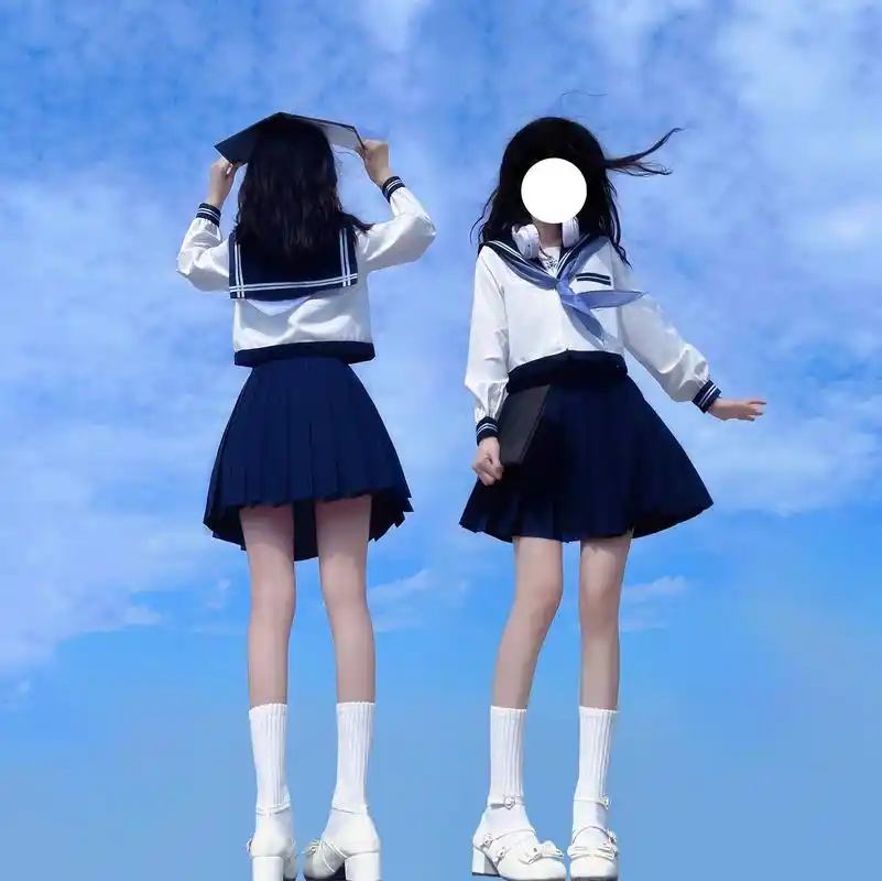 水手服 #jk #大长腿 #二次元 #抖音热门 - 抖音