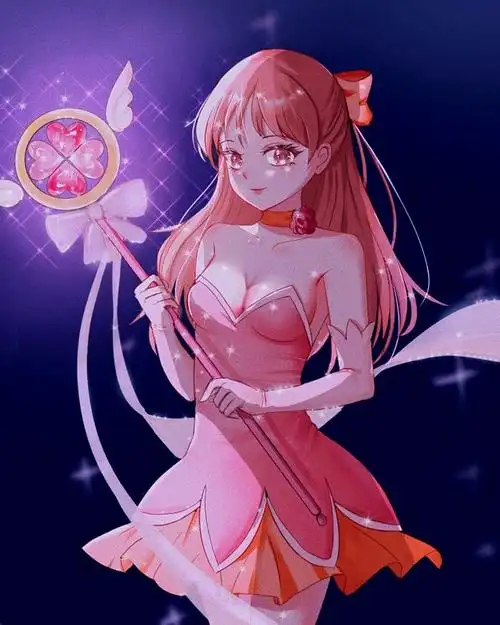 魔法少女插画图片壁纸