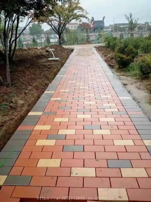 湖北陶土烧结砖人行道马路广场砖园林砖透水砖庭院户外花园地砖生