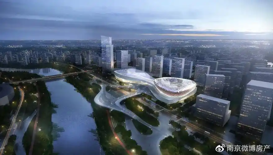 炫酷浦口城南文化中心效果图曝光区域内两大新盘最快10月首开