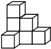 画出下面由7个小正方体搭成的几何体从不同角度看得到的图形