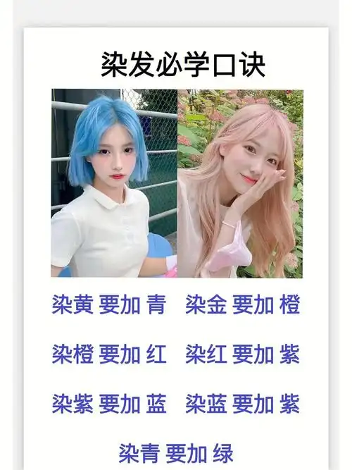 染发教程  #色彩技术分享  #染发教学