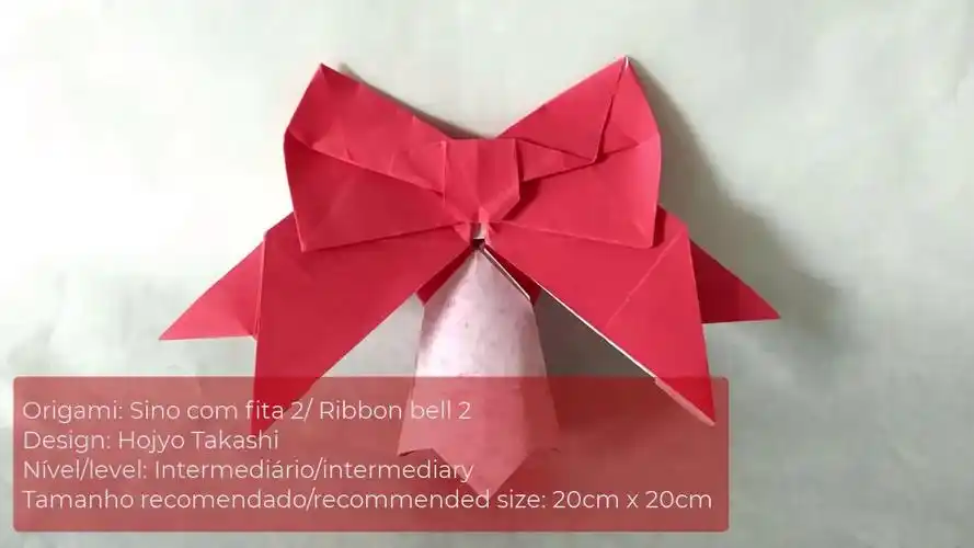 【allan origami】蝴蝶结折纸教程origami sino com fita (ribbon