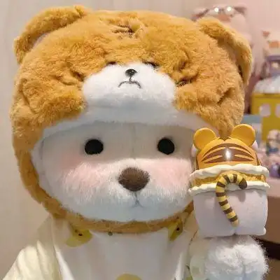 网红小熊头像图片情侣,高清可爱最近很火的小熊情侣头像图片_情侣头像